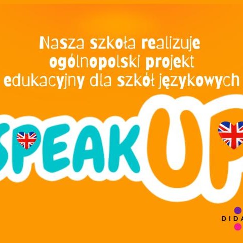 Nasza szkoła w ogólnopolskim projekcie SpeakUP!
